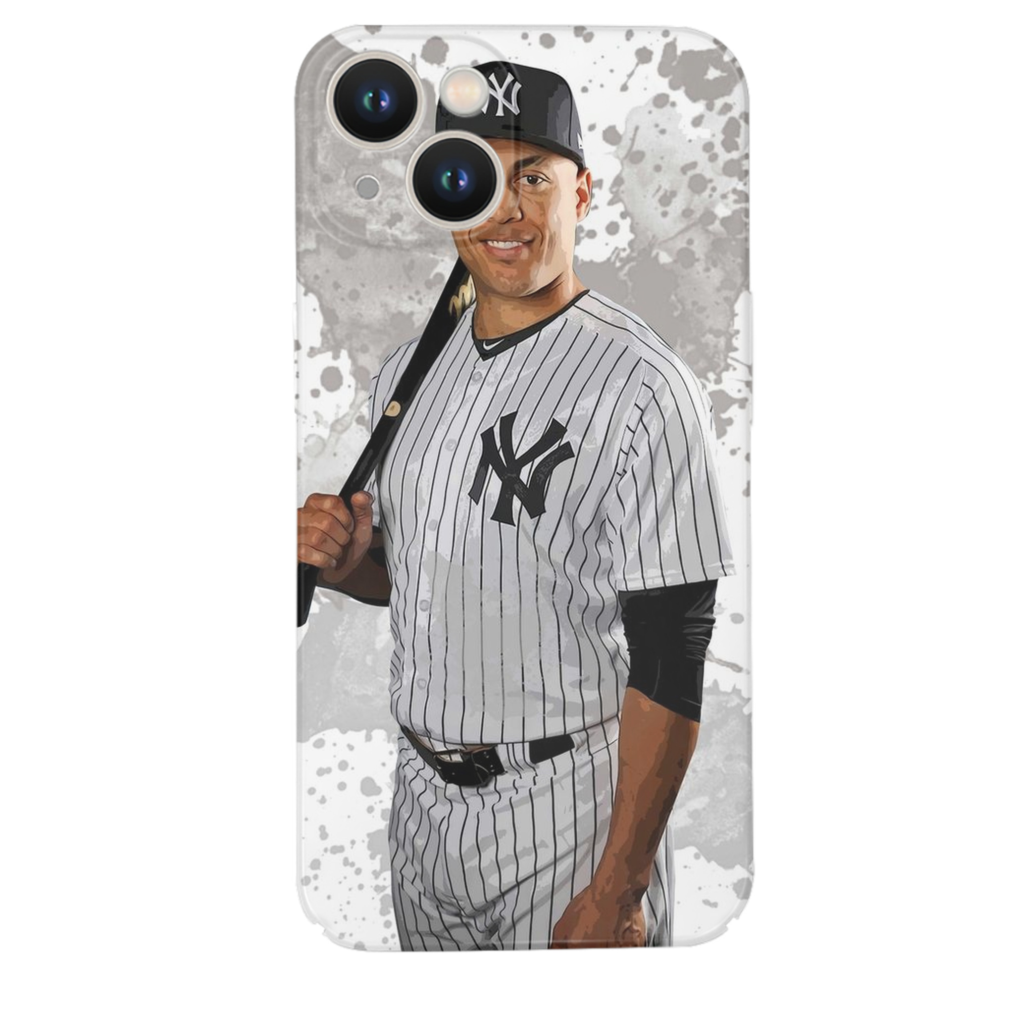 Giancarlo Stanton 32 IPhone 14 Series Full-Cover Hard Case – Shockproof With Raised Camera Protection – Precise Cutouts, Wireless Charging Compatible – Durable, Anti-Yellowing, Easy To Clean